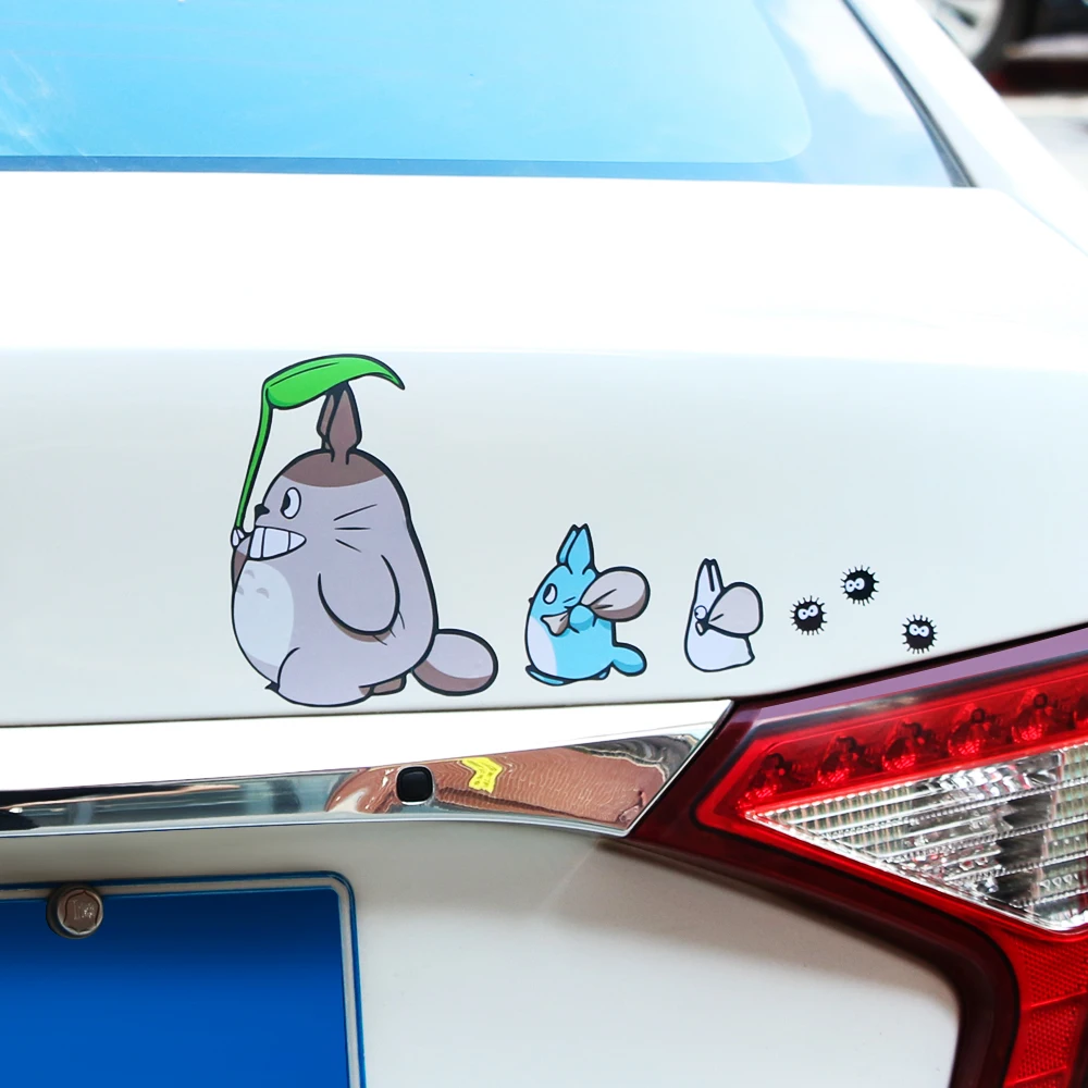 Аниме Tonari no Totoro автомобильные наклейки для Fiat 500 Opel Insignia Suzuki Swift Sx4 Hyundai Ix35 Creta Ix25 Nissan