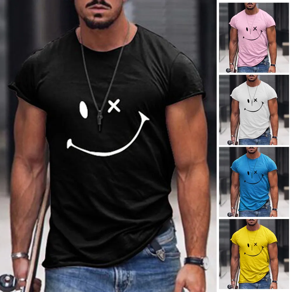 Fashion Funny Printing Summer Hot Sale Short-sleeved Round Neck Men Sports T-shirt Causal Basic T-Shirt Male High Quality Tops
Fashion Funny Printing Summer Hot Sale Short-sleeved Round Neck Men Sports T-shirt Causal Basic T-Shirt Male High Quality Tops