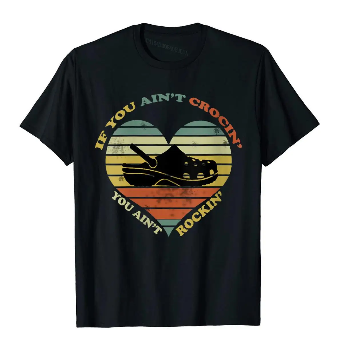 Womens Vintage If You Ain't Crocin' You Ain't Rockin' Funny T-Shirt Prevailing Men Top T-Shirts Design Tops Shirt Cotton Camisa
Womens Vintage If You Ain't Crocin' You Ain't Rockin' Funny T-Shirt Prevailing Men Top T-Shirts Design Tops Shirt Cotton Camisa