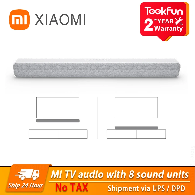 

2020 New Xiaomi Bluetooth TV Sound Bar Portable Wireless Speaker Support Optical SPDIF AUX IN For Home Theatre Music Speakers