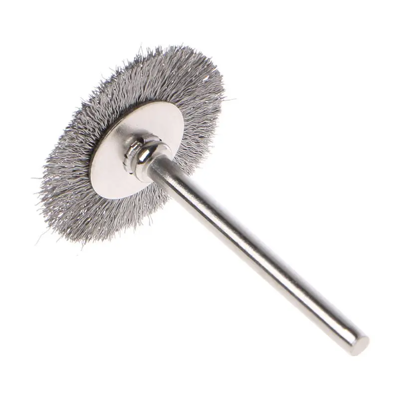 10pcs 22mm Platinum Blade Stainless Steel Wire Wheel Brush Rotary Tool for Mini Drill Polishing Accessories
10pcs 22mm Platinum Blade Stainless Steel Wire Wheel Brush Rotary Tool for Mini Drill Polishing Accessories