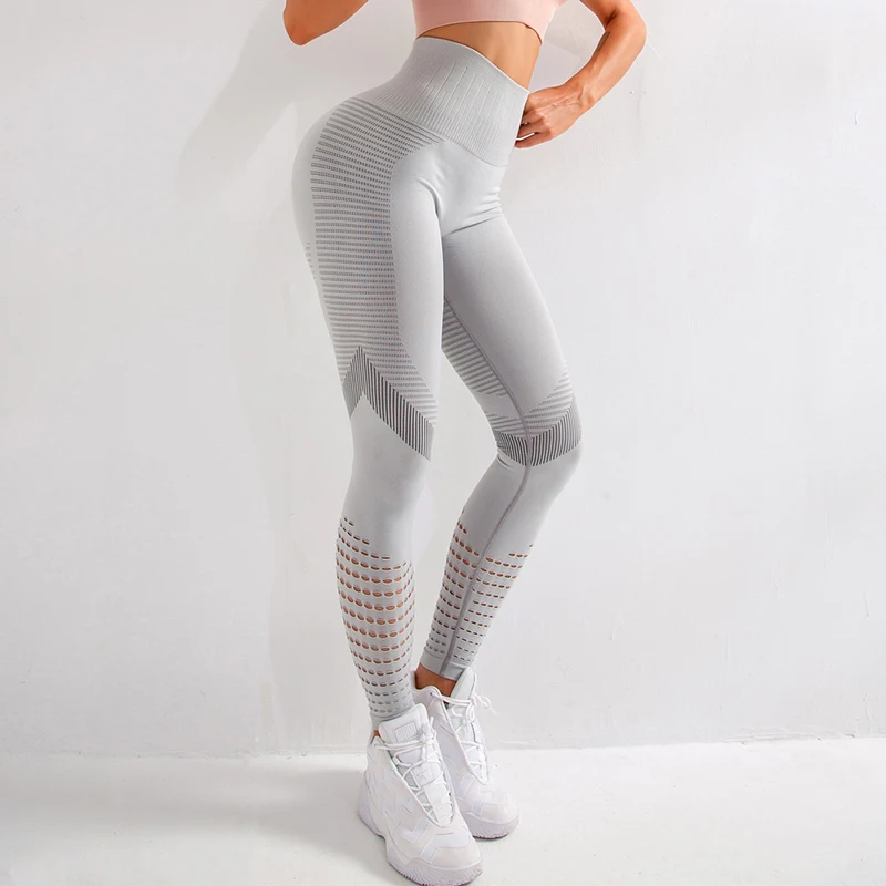 Женские спортивные штаны с высокой талией пуш-ап Акула женские дышащие