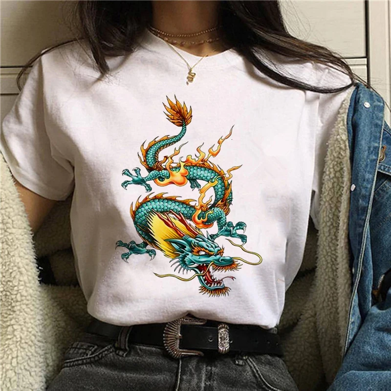 Women's T-shirts harajuku Chinese Dragon kpop ropa mujer y2k tops aesthetic vintage femme t-shirts korean style mujer camisetas
Women's T-shirts harajuku Chinese Dragon kpop ropa mujer y2k tops aesthetic vintage femme t-shirts korean style mujer camisetas