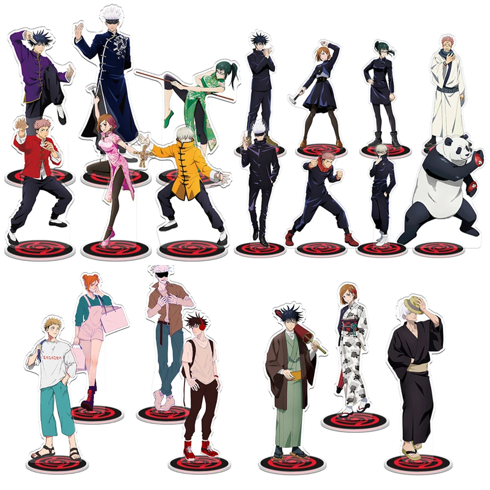 New Japan Anime 21cm Jujutsu Kaisen Sukuna Kugisaki Nobara Fushiguro Megumi Gojo Satoru Acrylic Action Figure Desk Decoration
New Japan Anime 21cm Jujutsu Kaisen Sukuna Kugisaki Nobara Fushiguro Megumi Gojo Satoru Acrylic Action Figure Desk Decoration