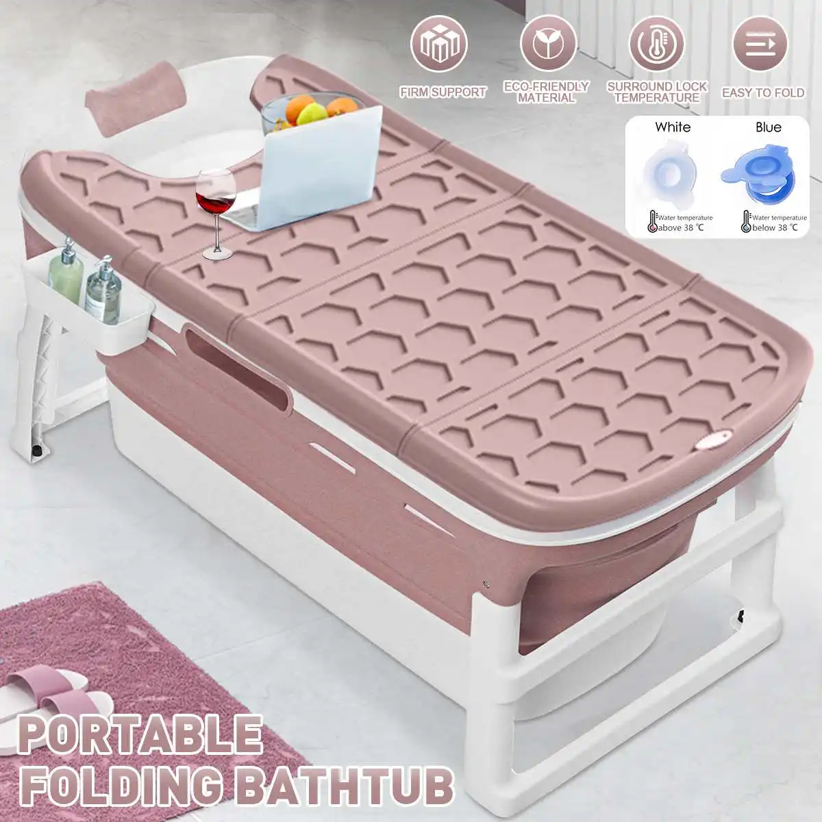 1.17m/1.38m Large Portable Adult Bathtub Folding Shower Kids Swimming Sauna Spa Tub Bath Household Family Freestanding Bathtub
1.17m/1.38m Large Portable Adult Bathtub Folding Shower Kids Swimming Sauna Spa Tub Bath Household Family Freestanding Bathtub