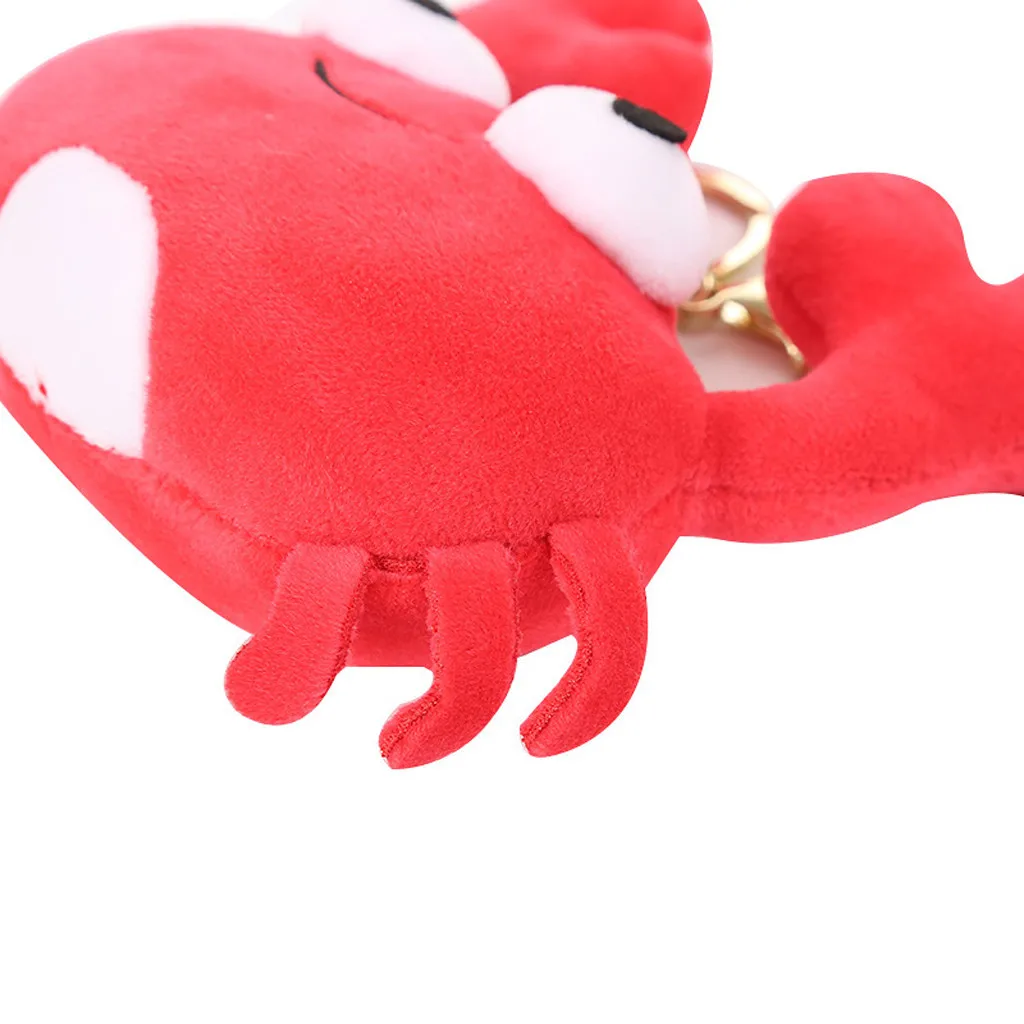 Crab Plush Toy Pendant Doll Cartoon Crab Cute Soft Toy 4.7 inch Dolls Keychain Cartoon Soft Toys Cute Gifts New Jouets enfants 
Crab Plush Toy Pendant Doll Cartoon Crab Cute Soft Toy 4.7 inch Dolls Keychain Cartoon Soft Toys Cute Gifts New Jouets enfants