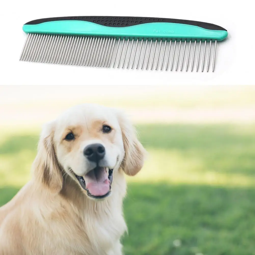 Practical Pet Comb Eco-friendly Anti-deform Multifunctional Puppy Comb Stainless Steel Pet Dog Grooming Comb Supplies for Home
Practical Pet Comb Eco-friendly Anti-deform Multifunctional Puppy Comb Stainless Steel Pet Dog Grooming Comb Supplies for Home