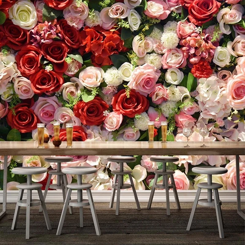 Modern 3D Rose Flowers Wallpaper Romantic Living Room Wedding House Home Decor Background Wall Painting Papel De Parede 3D Mural
Modern 3D Rose Flowers Wallpaper Romantic Living Room Wedding House Home Decor Background Wall Painting Papel De Parede 3D Mural