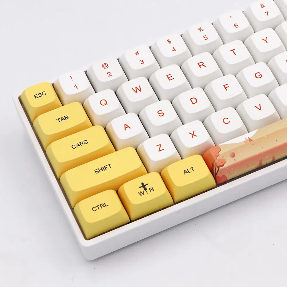 Набор осенних колпачков для ключей 129 клавиш, колпачки для ключей XDA Profile PBT, колпачки для ключей с сублимационной печатью, колпачки для механ...
Набор осенних колпачков для ключей 129 клавиш, колпачки для ключей XDA Profile PBT, колпачки для ключей с сублимационной печатью, колпачки для механ...