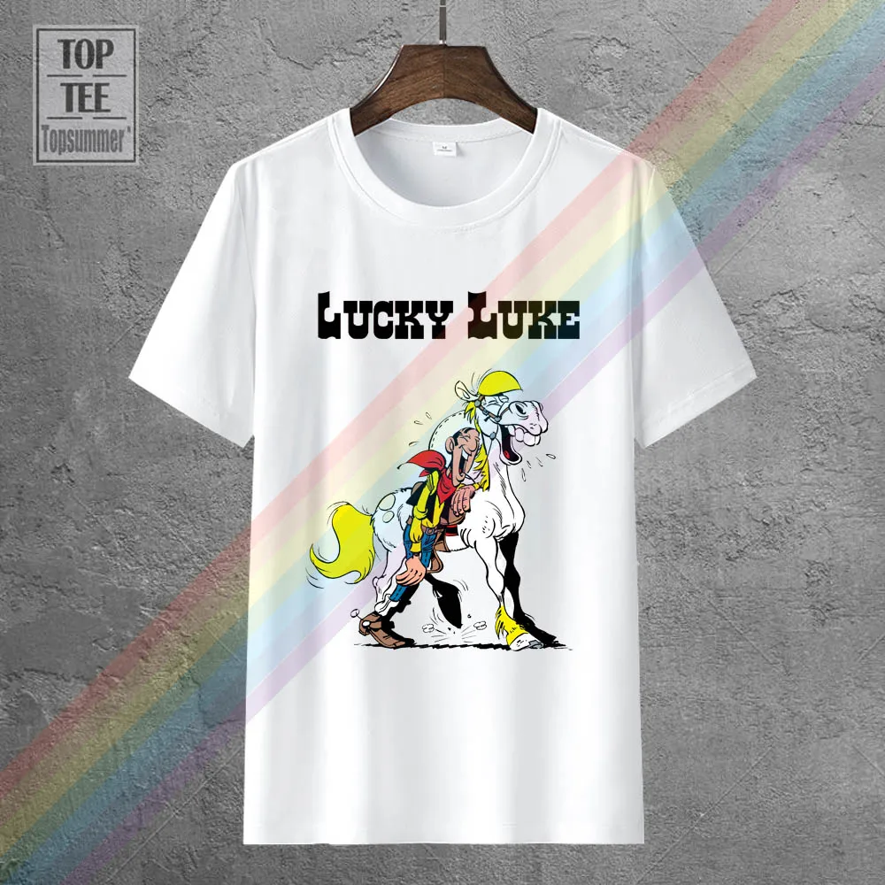 

Lucky Luke Movie Poster Male Plain Shirts Corgi T-Shirts Custom Shirt Fashions Shirts Cool Things Zkvjog