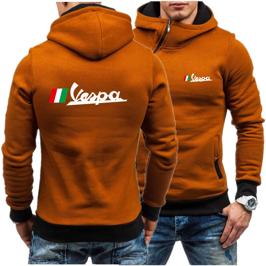 Vespa Battery Car Car Logo Letter Men's Personality Oblique Zipper Printing Design Autumn Winter 2021 Fashion Men's Hoodie S~3XL
Vespa Battery Car Car Logo Letter Men's Personality Oblique Zipper Printing Design Autumn Winter 2021 Fashion Men's Hoodie S~3XL