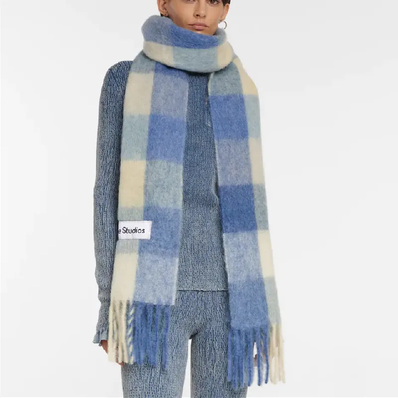 New Ac Winter Scarves For Women Shawls Warm Wraps Lady Pashmina Pure Blanket Cashmere Scarf Neck Headband Hijabs Stole
New Ac Winter Scarves For Women Shawls Warm Wraps Lady Pashmina Pure Blanket Cashmere Scarf Neck Headband Hijabs Stole