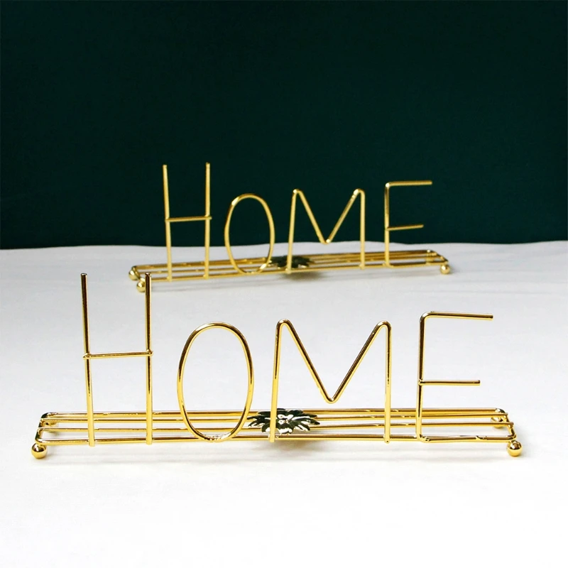 R2LD Modern Home Sign Metal Freestanding Letters Word Signs for Home Decoration Props
R2LD Modern Home Sign Metal Freestanding Letters Word Signs for Home Decoration Props