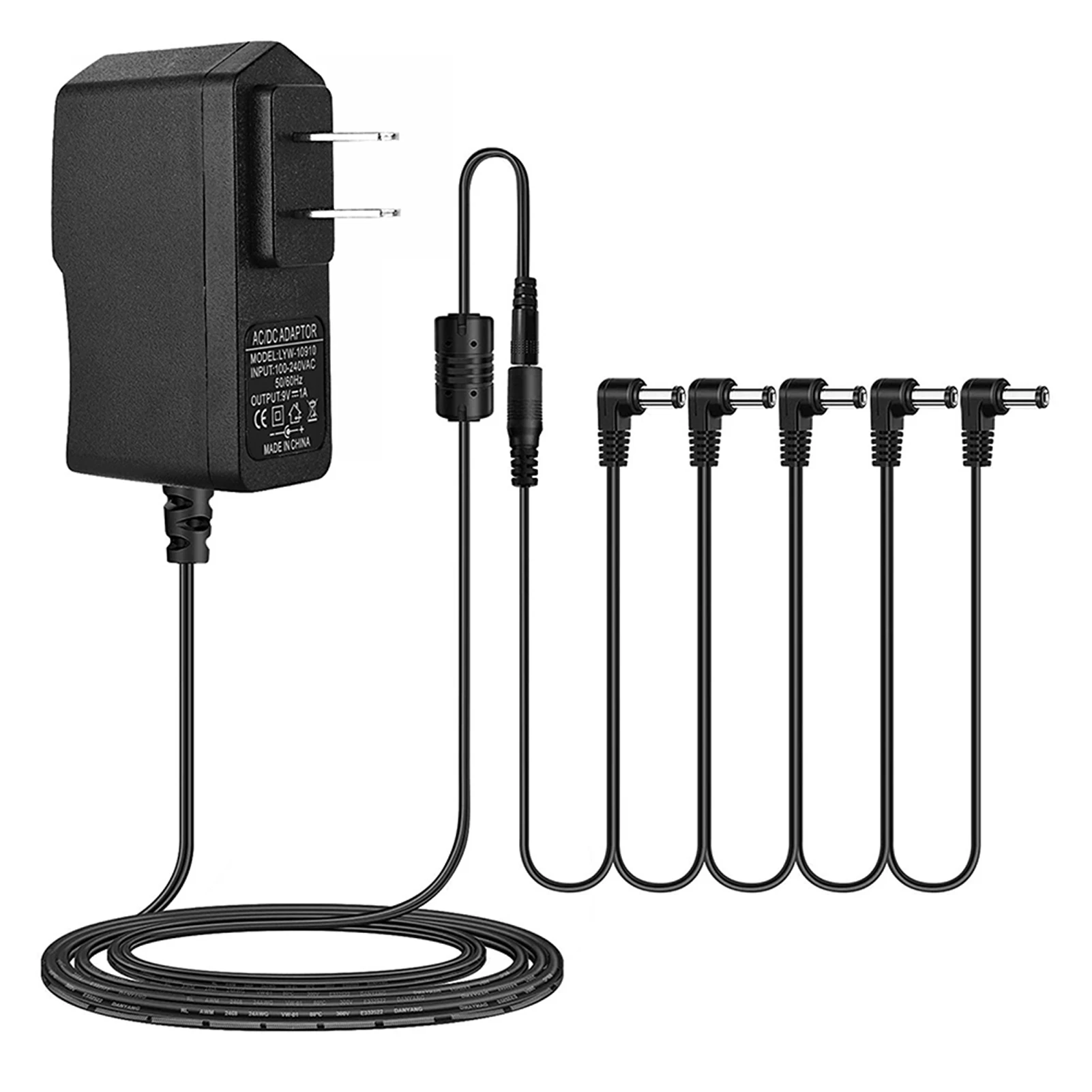 9 в 850 ма портативный универсальный US EU UK Разъем, педаль шумоизоляции, пластиковый адаптер с кабелем, профессиональная Замена 
9 в 850 ма портативный универсальный US EU UK Разъем, педаль шумоизоляции, пластиковый адаптер с кабелем, профессиональная Замена