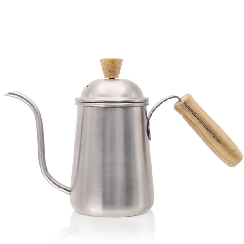 Coffee Pot With Wooden Handle 304 Stainless Steel Coffee Pot With Wooden Handle Fine-Spout Pot with Drip Filter Drip Kettle
Coffee Pot With Wooden Handle 304 Stainless Steel Coffee Pot With Wooden Handle Fine-Spout Pot with Drip Filter Drip Kettle
