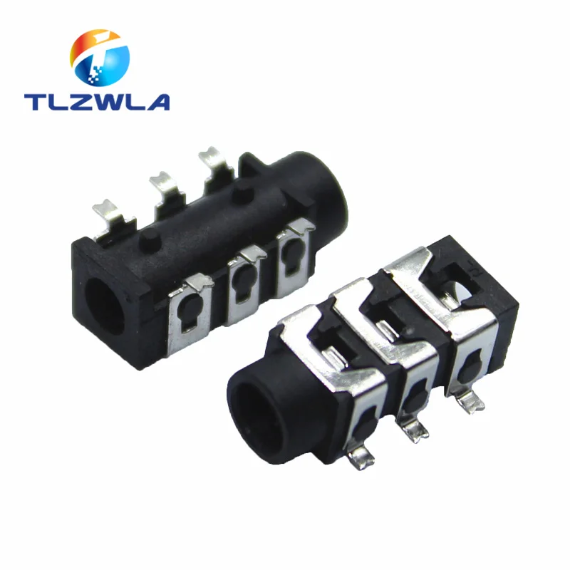 10PCS PJ-313D PJ313 SMD 6Pin SMT 3.5mm Female Audio Connector Stereo Black and Green Headphone Jack
10PCS PJ-313D PJ313 SMD 6Pin SMT 3.5mm Female Audio Connector Stereo Black and Green Headphone Jack