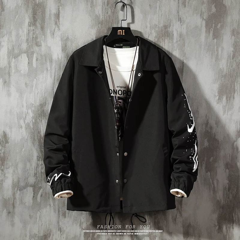 New Men's Set jacket printing Style Patchwork Spring Autumn Jacket Men Streetwear Bomber Clothes Plus
New Men's Set jacket printing Style Patchwork Spring Autumn Jacket Men Streetwear Bomber Clothes Plus