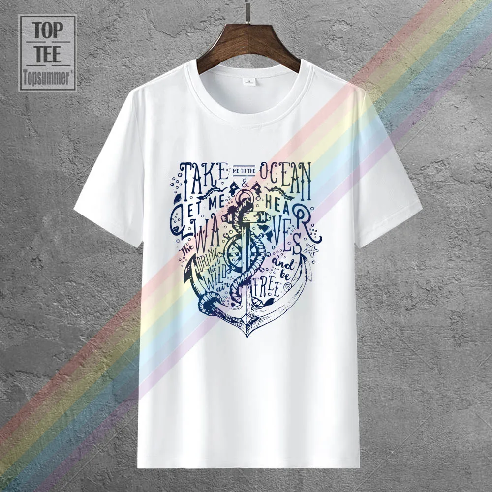 Ocean Is Calling 2018 Anchor Print Men Grey Tee Shirt Short Sleeve Custom Cartoon Male T-Shirt Interesting
Ocean Is Calling 2018 Anchor Print Men Grey Tee Shirt Short Sleeve Custom Cartoon Male T-Shirt Interesting