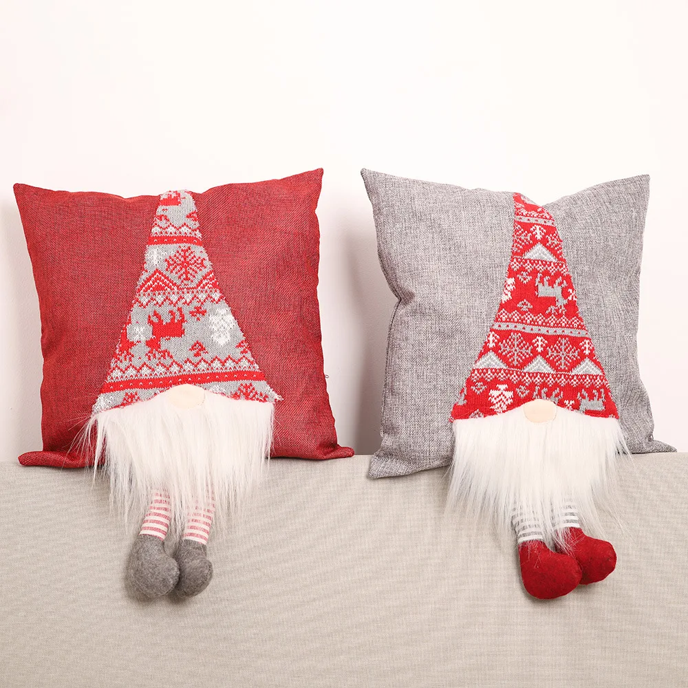 2pcs/set Pillow Cover Santa Claus Father Christmas Long Beard Woolen Yarn Sofa Bed Chair Decoration Christmas Cushion Cover
2pcs/set Pillow Cover Santa Claus Father Christmas Long Beard Woolen Yarn Sofa Bed Chair Decoration Christmas Cushion Cover