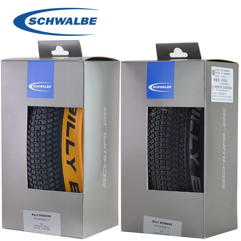 Schwalbe Bicycle Tire Billy Bonkers 26x2.1 54-559 Ultralight MTB Road Bike Folding Tires Cycling Replacement Parts
Schwalbe Bicycle Tire Billy Bonkers 26x2.1 54-559 Ultralight MTB Road Bike Folding Tires Cycling Replacement Parts