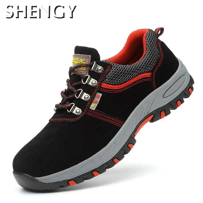 Fashion Safety Casual Shoes Men Steel Toe Men Work Shoes Breathable Wearresisting Punctureproof Safety Boots Zapatillas Hombre
Fashion Safety Casual Shoes Men Steel Toe Men Work Shoes Breathable Wearresisting Punctureproof Safety Boots Zapatillas Hombre