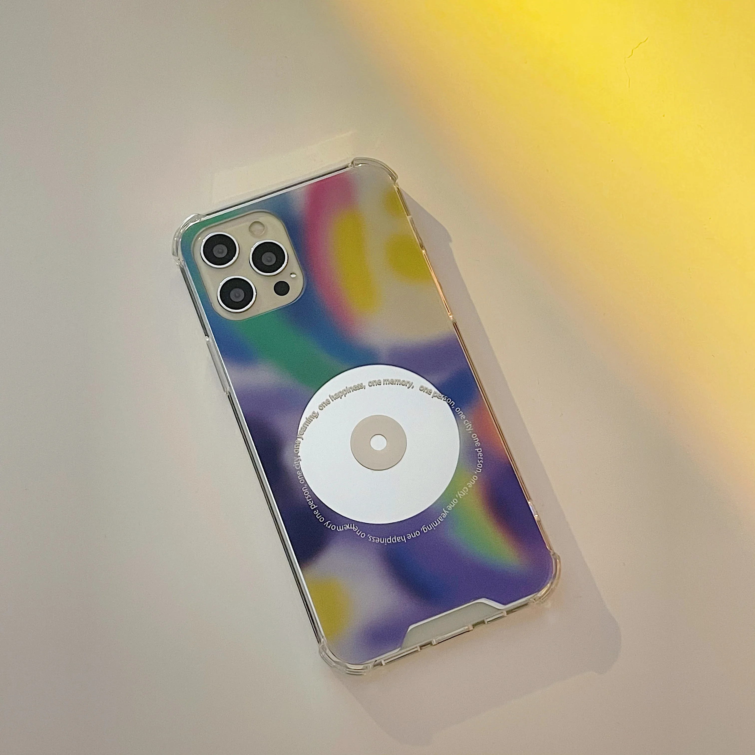 12 Pro Case Laser CD Rainbow Gradient Glitter Shockproof Cover for iPhone 8 7 Plus XR X XS 7 8 Plus 11 Pro MAX SE 2020 Cases
12 Pro Case Laser CD Rainbow Gradient Glitter Shockproof Cover for iPhone 8 7 Plus XR X XS 7 8 Plus 11 Pro MAX SE 2020 Cases