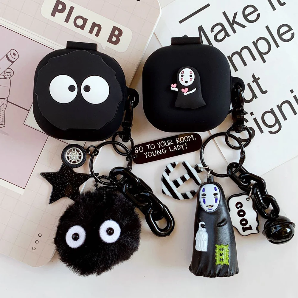 Cute Silicone Cover for Samsung Galaxy Buds Live 2020 Case Keychain Earphone Case Wireless Headphone Box for Galaxy Buds2 pro
Cute Silicone Cover for Samsung Galaxy Buds Live 2020 Case Keychain Earphone Case Wireless Headphone Box for Galaxy Buds2 pro