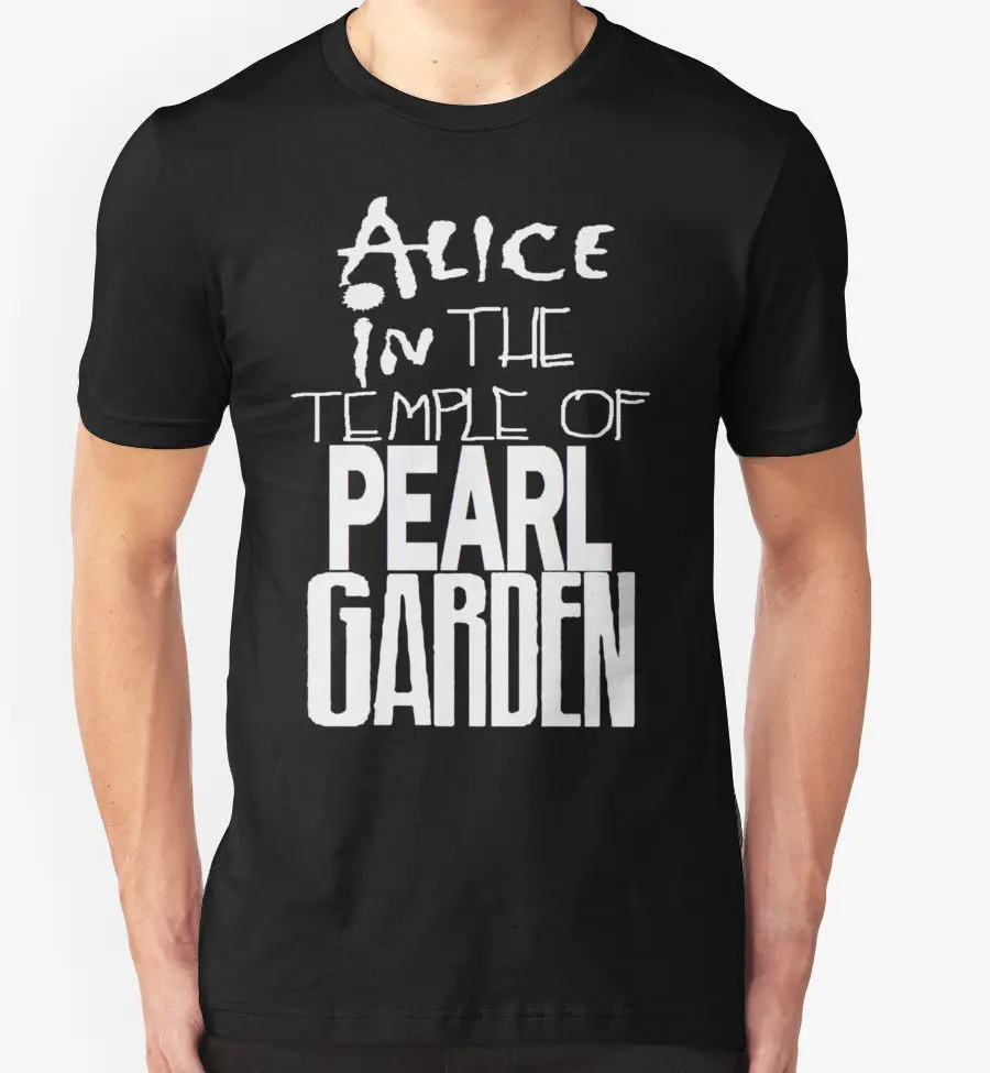 New Fashion Brand Clothing O-Neck Short Sleeve Cotton T-Shirt Alice In The Temple Of Pearl Garden Funny Casual Tee Shirts
New Fashion Brand Clothing O-Neck Short Sleeve Cotton T-Shirt Alice In The Temple Of Pearl Garden Funny Casual Tee Shirts