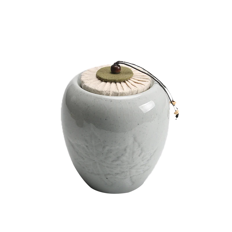 Ceramic tea caddy stoneware airtight tank moisture-proof Japanese retro large household tea storage container creative high-end
Ceramic tea caddy stoneware airtight tank moisture-proof Japanese retro large household tea storage container creative high-end