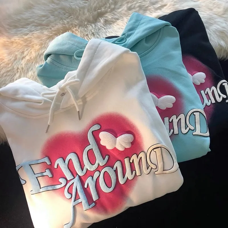 hoodie Warm kawaii streetwear 3D letter love sweater loose long-sleeve Harajuku clothes Y2K Pullover Vintage sweatshirt Oversize
hoodie Warm kawaii streetwear 3D letter love sweater loose long-sleeve Harajuku clothes Y2K Pullover Vintage sweatshirt Oversize