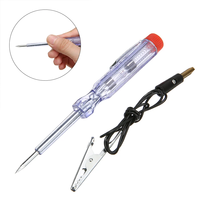 6V-24V 12V DC Auto Voltage Tester Pen Motorcycle Car Circuit Repair Tool Light Circuit Tester Probe Light System Test
6V-24V 12V DC Auto Voltage Tester Pen Motorcycle Car Circuit Repair Tool Light Circuit Tester Probe Light System Test