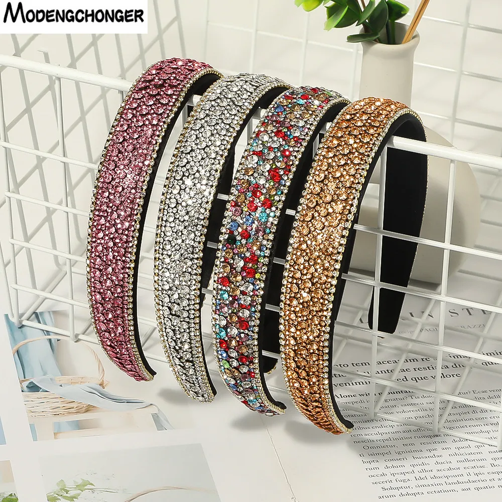 1PC Bohemia Crystal Beaded Hair Band Fashion Headwear For Girl Women Handmade Hair Accessories Pearl Rhinestone Crystal Headband
1PC Bohemia Crystal Beaded Hair Band Fashion Headwear For Girl Women Handmade Hair Accessories Pearl Rhinestone Crystal Headband