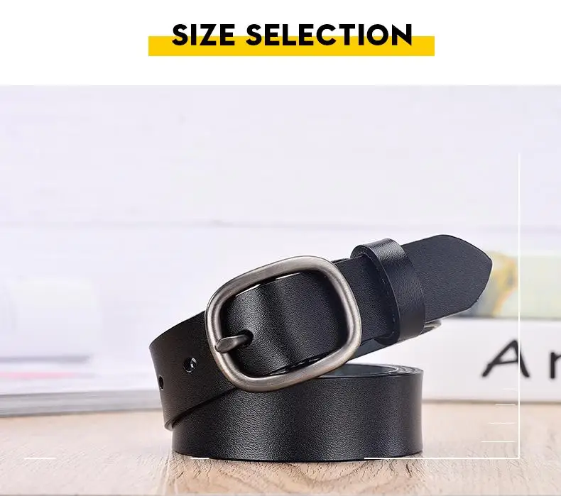 Women's Belt Fashion Women Female Belt Genuine Leather Belts For Women Female Belt Pin Buckles Fancy Vintage for Jeans 
Women's Belt Fashion Women Female Belt Genuine Leather Belts For Women Female Belt Pin Buckles Fancy Vintage for Jeans