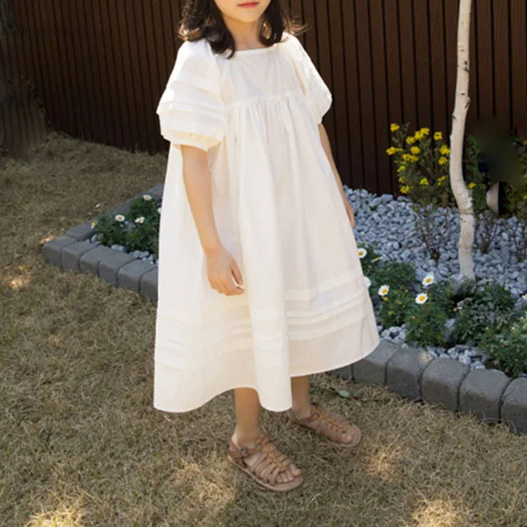 2021 Ins New Fashion Girls Dresses Solid Color Children Summer Dresses Short Sleeve Children Dress
2021 Ins New Fashion Girls Dresses Solid Color Children Summer Dresses Short Sleeve Children Dress