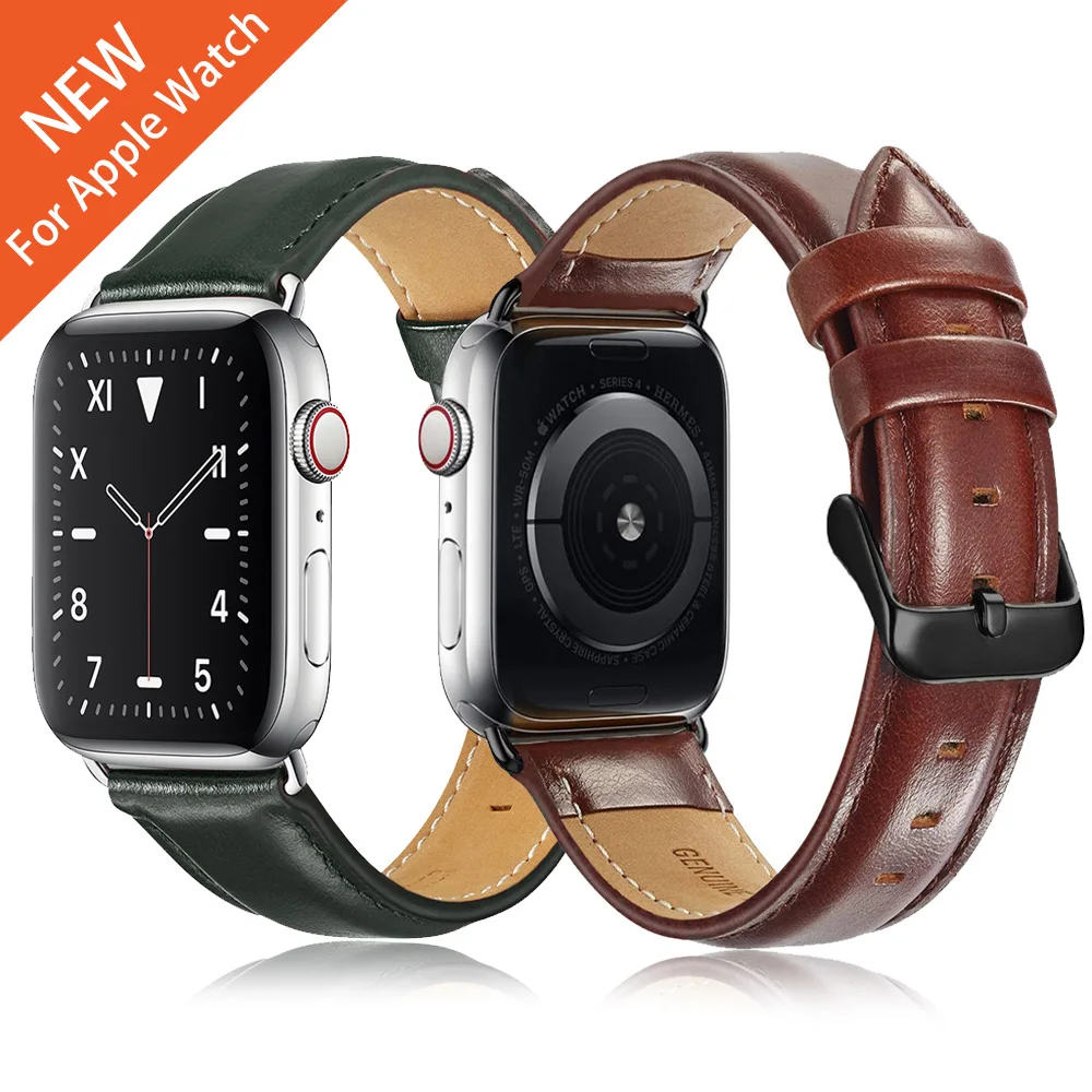 For Apple Watch Watch Cow Leather Strap Series 6 40 44mm band for iWatch 6 5 4 3 2 1 SE 38mm 42mm Belt Bracelet Watchbands
For Apple Watch Watch Cow Leather Strap Series 6 40 44mm band for iWatch 6 5 4 3 2 1 SE 38mm 42mm Belt Bracelet Watchbands