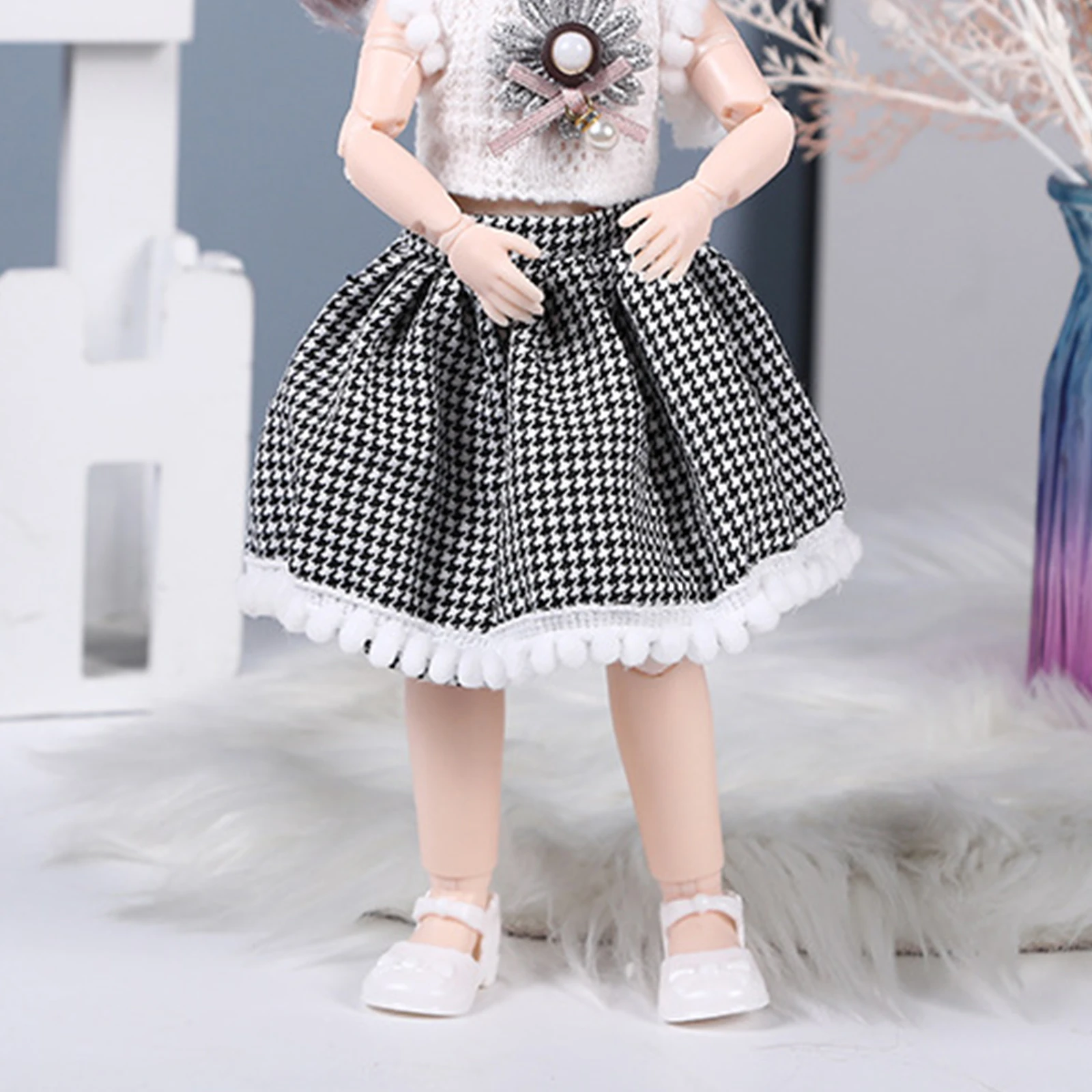 1/6 BJD Doll With Winter Dress Set Movable Joint Makeup Cute Girl Brown Eyes Doll Birthday Gift For Girls DIY Toy 30cm
1/6 BJD Doll With Winter Dress Set Movable Joint Makeup Cute Girl Brown Eyes Doll Birthday Gift For Girls DIY Toy 30cm