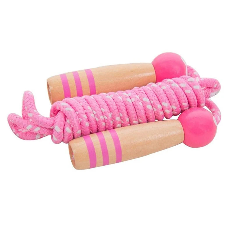Adjustable Jump Rope Toy Jump Rope For Kids Wooden Handle Jumping Ropes 2.6M Christmas Birthday Gift Pink
Adjustable Jump Rope Toy Jump Rope For Kids Wooden Handle Jumping Ropes 2.6M Christmas Birthday Gift Pink