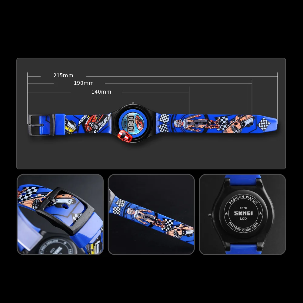 SKMEI Creative Cartoon Car Children Watches For Boys Kids Girls Brand Electronic Digital Kids Watches Luxury Cartoon Child Watch
SKMEI Creative Cartoon Car Children Watches For Boys Kids Girls Brand Electronic Digital Kids Watches Luxury Cartoon Child Watch