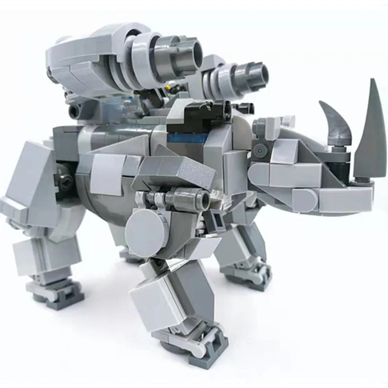 MOC Mecha Model Rhinoceros Assembly Mecha Bricks Toy DIY Building Block Stem Toy Rhinoceros
MOC Mecha Model Rhinoceros Assembly Mecha Bricks Toy DIY Building Block Stem Toy Rhinoceros