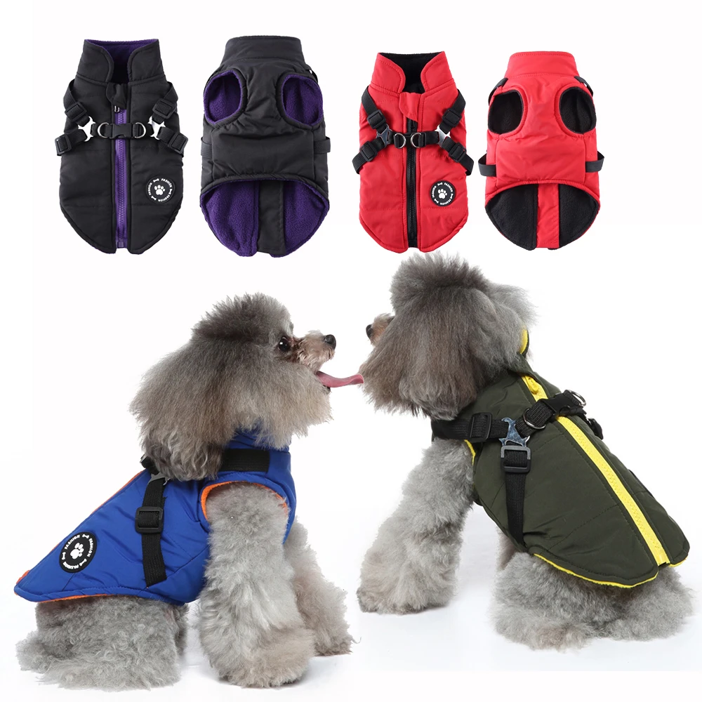 Теплая куртка для домашних животных жилет для маленьких собак зимняя одежда для щенков 2 в 1 пальто для холодной погоды зимняя теплая одежда ...
Теплая куртка для домашних животных жилет для маленьких собак зимняя одежда для щенков 2 в 1 пальто для холодной погоды зимняя теплая одежда ...