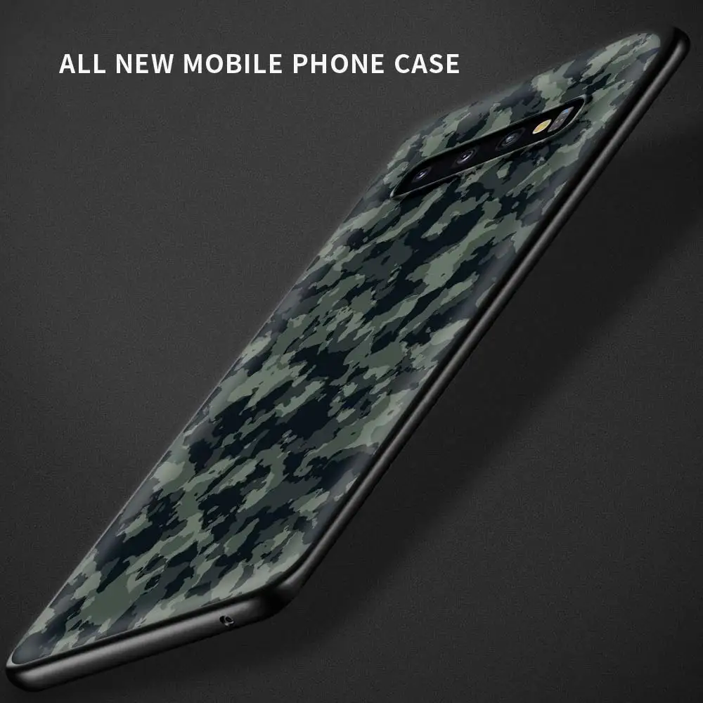 Case for Samsung Galaxy S20 FE S10 Lite S9 S8 S20 Ultra S10e Plus Phone Soft Shell Coque Camouflage Pattern Camo Military Army
Case for Samsung Galaxy S20 FE S10 Lite S9 S8 S20 Ultra S10e Plus Phone Soft Shell Coque Camouflage Pattern Camo Military Army