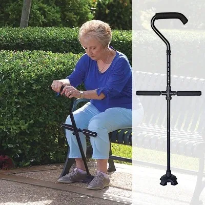 Трость для ходьбы из алюминиевого сплава тростниковая трость для пожилых людей телескопическая четырехногая с лампой Нескользящая безопа...
Трость для ходьбы из алюминиевого сплава тростниковая трость для пожилых людей телескопическая четырехногая с лампой Нескользящая безопа...