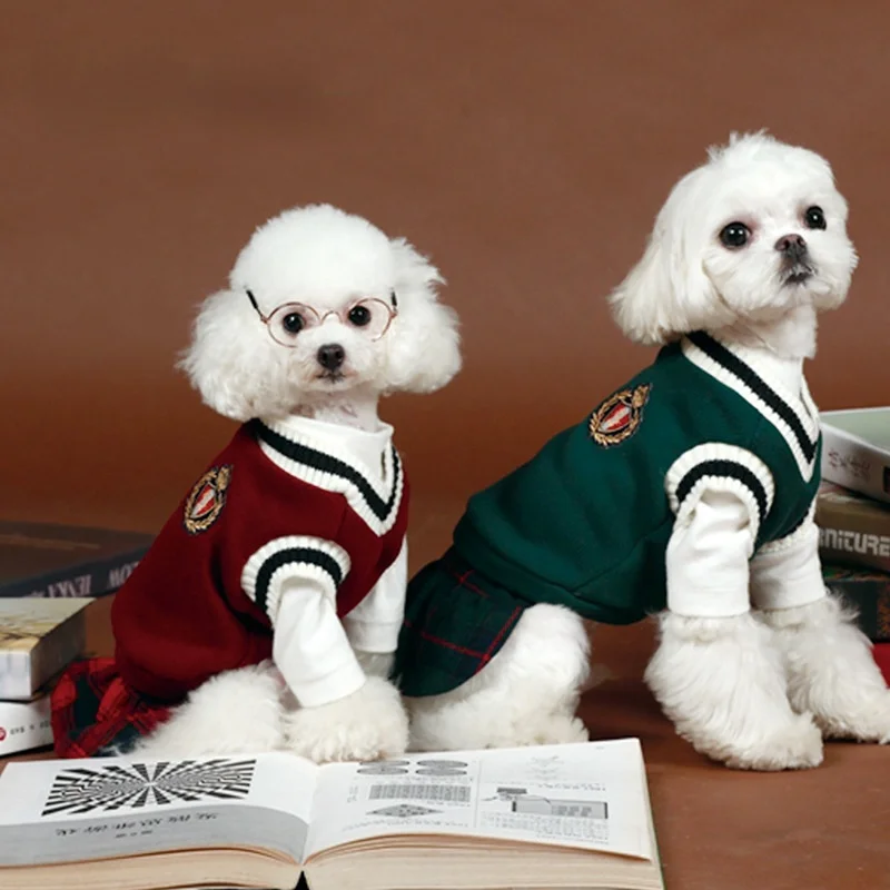 Одежда для домашних животных, пуловер с V-образным вырезом в стиле колледжа, жилет для домашних животных, Рождественская Новогодняя одежда, ...
Одежда для домашних животных, пуловер с V-образным вырезом в стиле колледжа, жилет для домашних животных, Рождественская Новогодняя одежда, ...