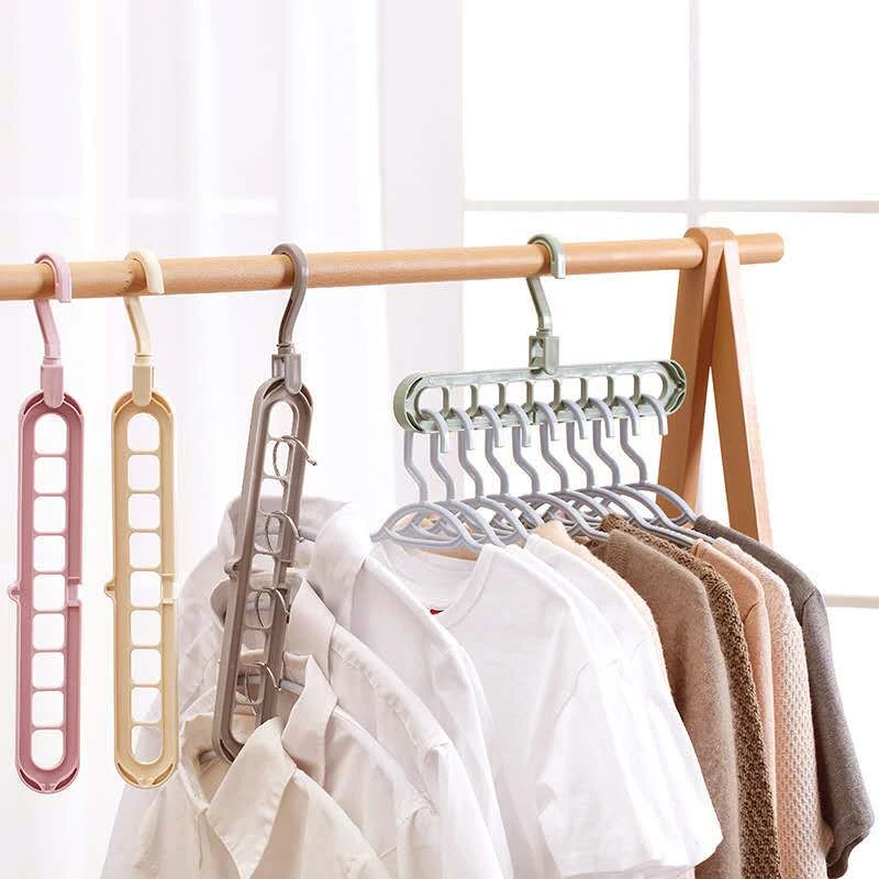 Nine hole rotating magic hanger coat baby Bathroom Shelves 360 degree rotating multifunctional durable wardrobe to dry clothes
Nine hole rotating magic hanger coat baby Bathroom Shelves 360 degree rotating multifunctional durable wardrobe to dry clothes