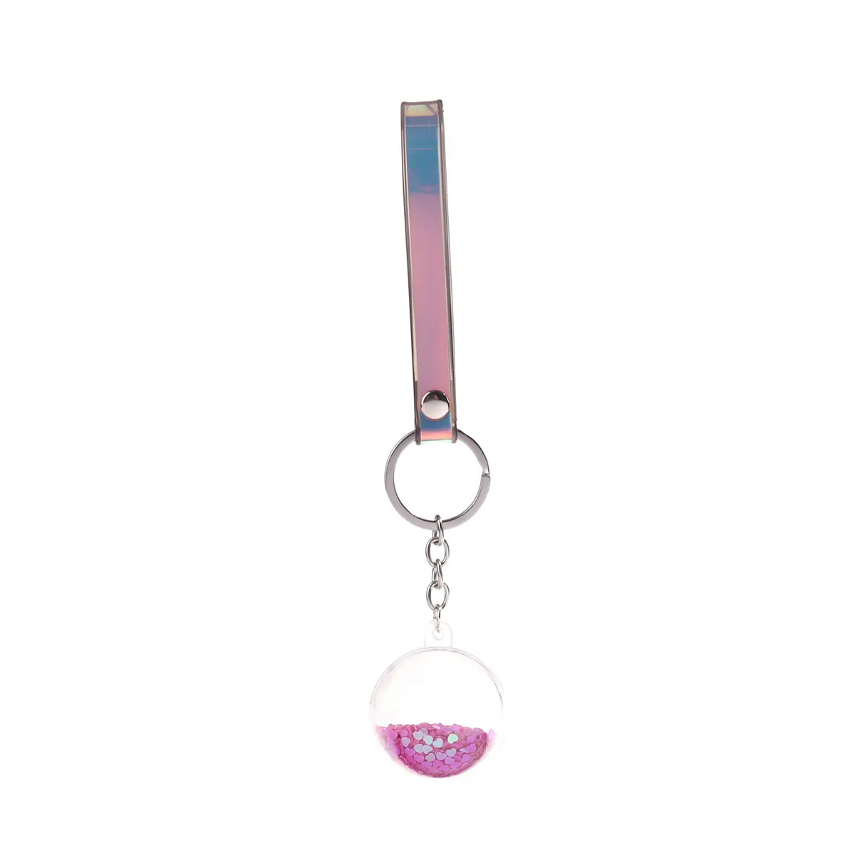 Transparent Ball Sequins pendant PU rope Keychain Cute Keyring For Women Key Chain Car Key Ring Bag Pendant Jewelry 19x4cm,1
Transparent Ball Sequins pendant PU rope Keychain Cute Keyring For Women Key Chain Car Key Ring Bag Pendant Jewelry 19x4cm,1