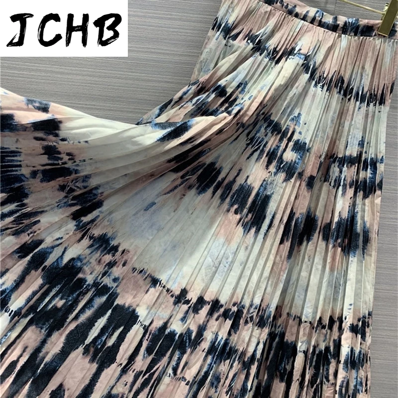 Street Dye Tie Gradient Loose 2021 New Fashion High Waist Pleated Early Spring Elegant Print Big Hem Long Skirt
Street Dye Tie Gradient Loose 2021 New Fashion High Waist Pleated Early Spring Elegant Print Big Hem Long Skirt
