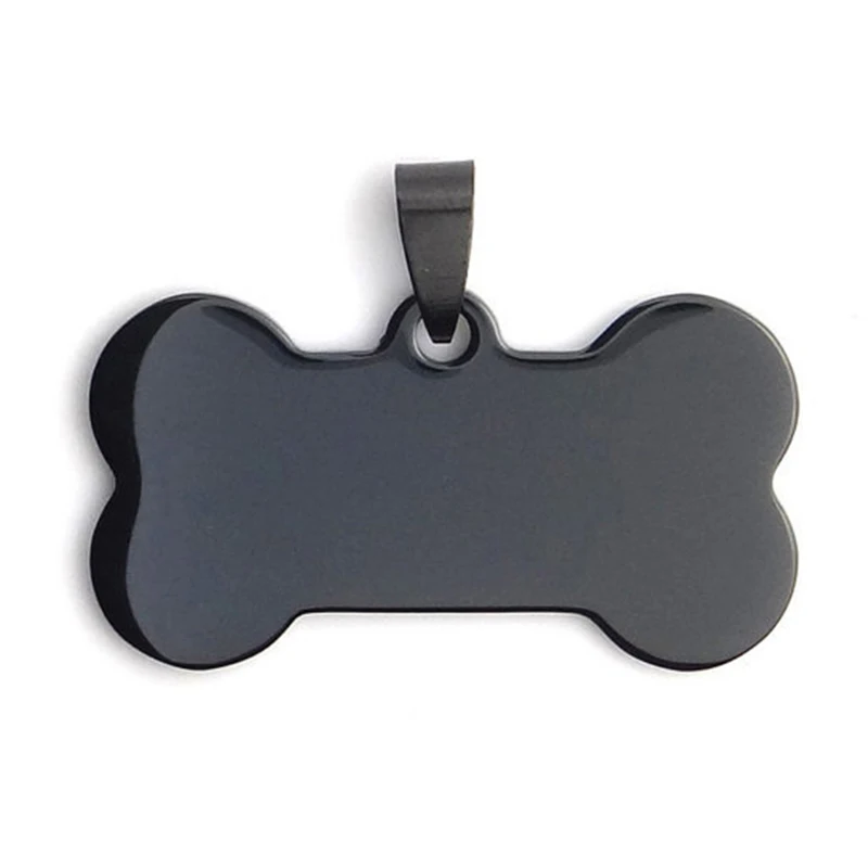 Stainless Steel Dog Bone Tag 50*28mm/40*24mm Blank Metal Pet ID Pendant Gold/Rose Gold/Blue/Black Color Wholesale 10pcs
Stainless Steel Dog Bone Tag 50*28mm/40*24mm Blank Metal Pet ID Pendant Gold/Rose Gold/Blue/Black Color Wholesale 10pcs