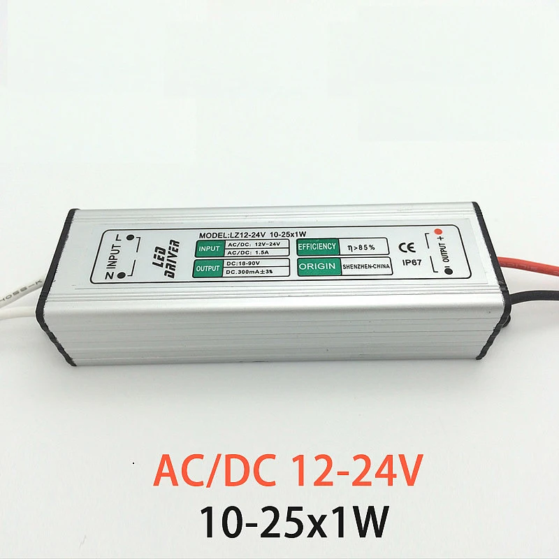 20 pcsAC/DC12V-24V 10W-25WX1 10 Вт 18 Вт 25 Вт источник питания прожектор дорожная лампа Светодиодный драйвер Трансформатор повышающий/солнечная энергия водонепроницаемый
20 pcsAC/DC12V-24V 10W-25WX1 10 Вт 18 Вт 25 Вт источник питания прожектор дорожная лампа Светодиодный драйвер Трансформатор повышающий/солнечная энергия водонепроницаемый