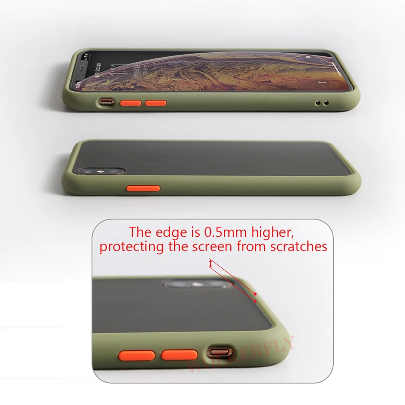 Matte Case For Samsung Galaxy S10 A50 A70 M20 Note 10 Plus A60 M40 S10e A30 Shockproof Hybrid Tough Armor Back Cover Capa Fundas | Мобильные