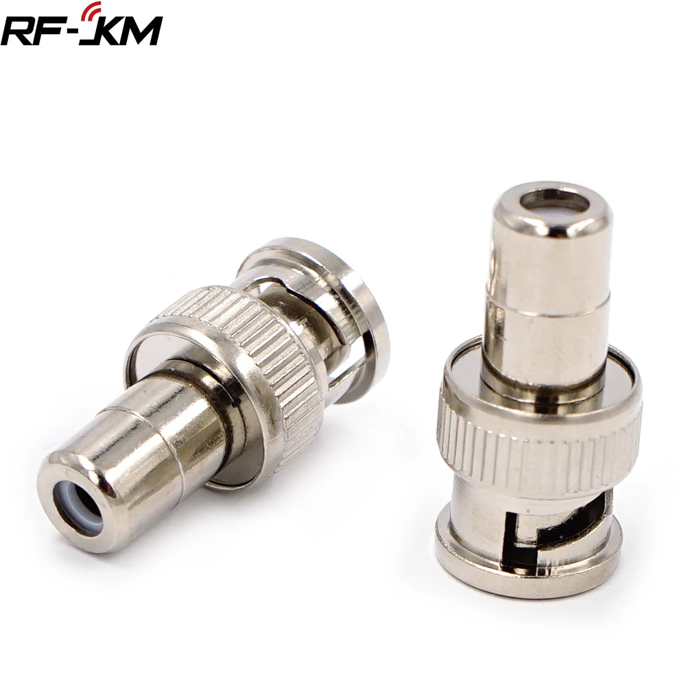2pcs BNC Male To RCA Female Coaxial Connector Adapter For CCTV Surveillance Video
2pcs BNC Male To RCA Female Coaxial Connector Adapter For CCTV Surveillance Video